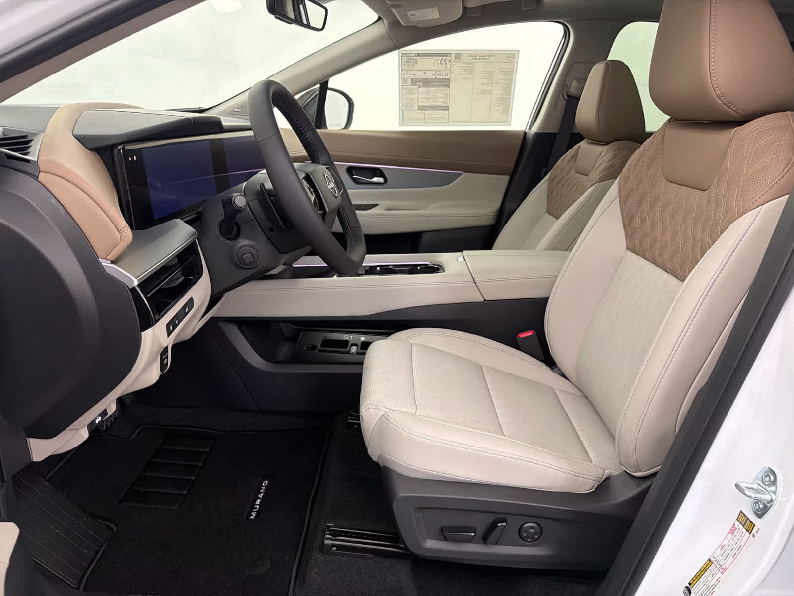 2026 Everest White Pearl Tricoat Nissan Murano Platinum AWD SUV