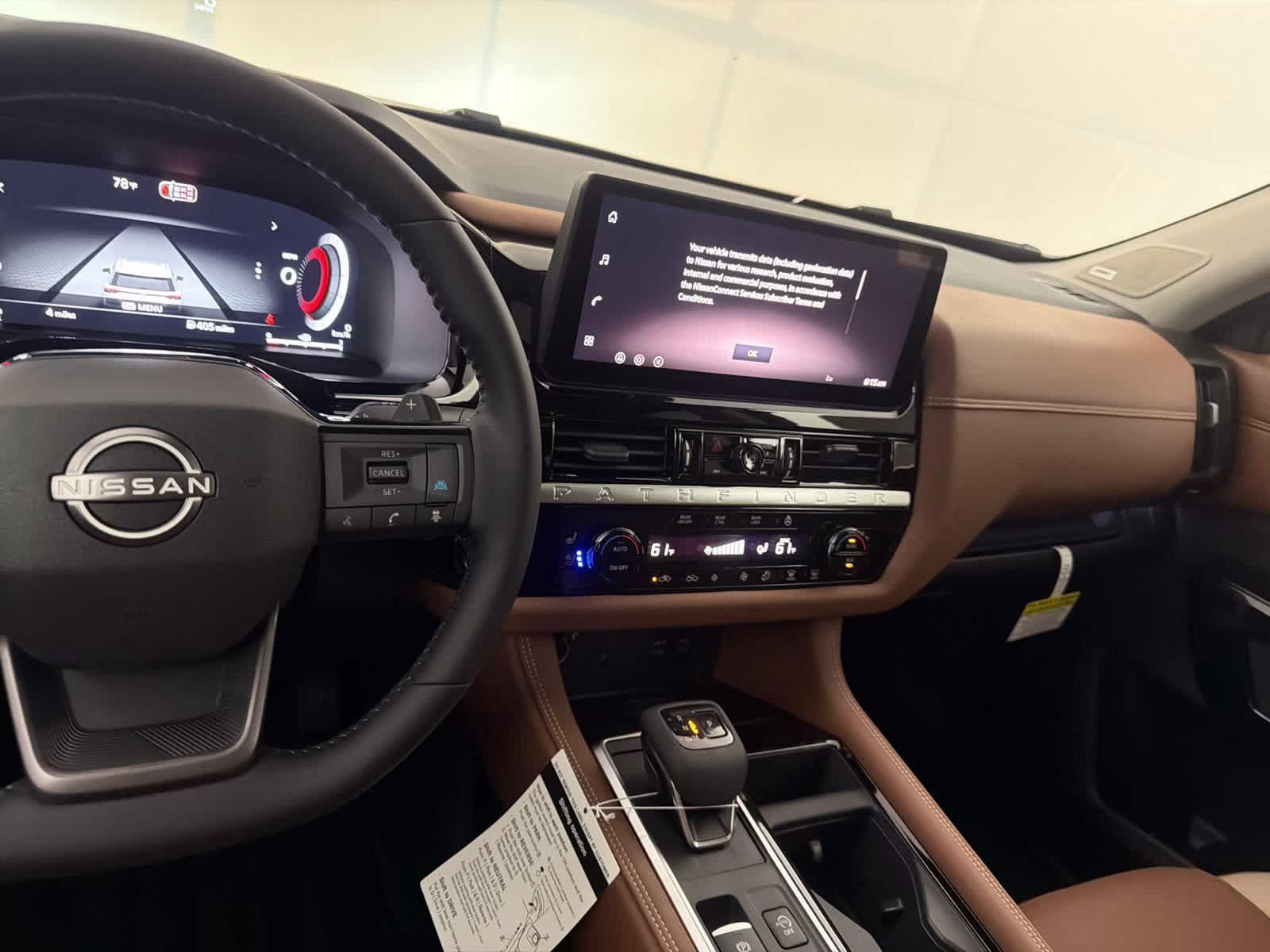 2026 Boulder Gray Pearl/Super Black Nissan Pathfinder Platinum FWD SUV