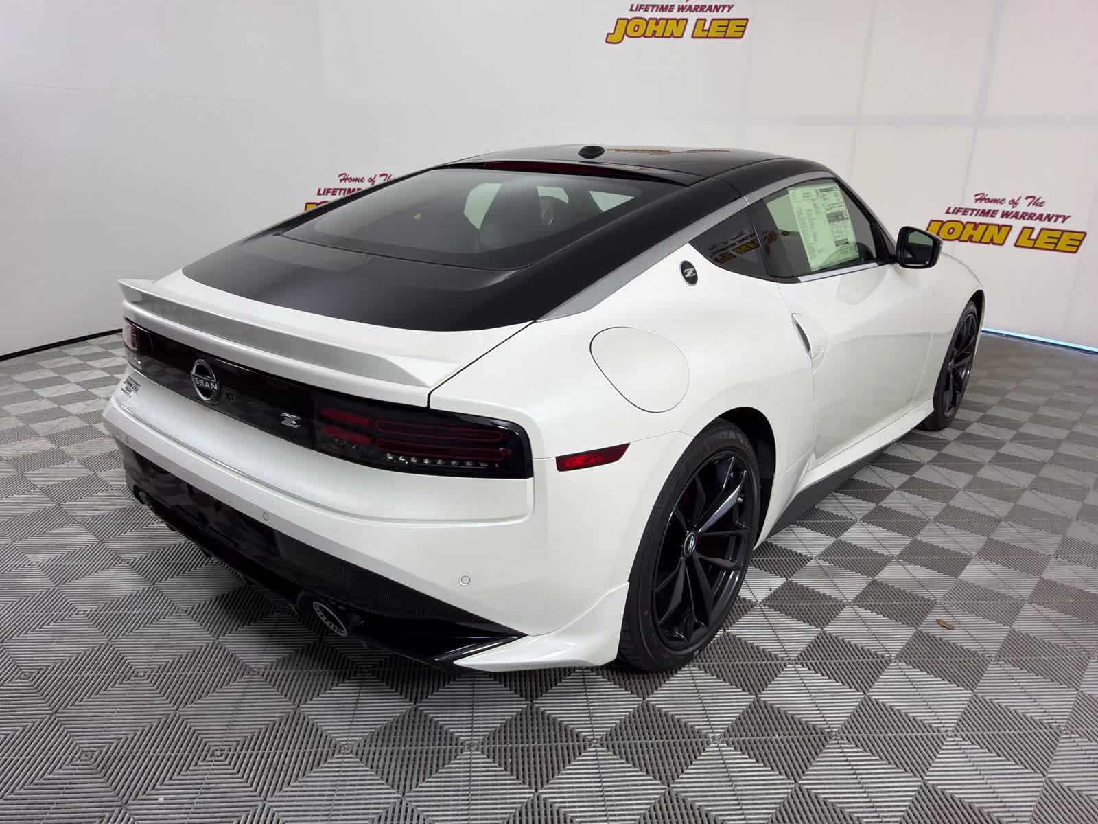 2026 Pearl White Tricoat/Super Black Nissan Z Performance RWD Sedan