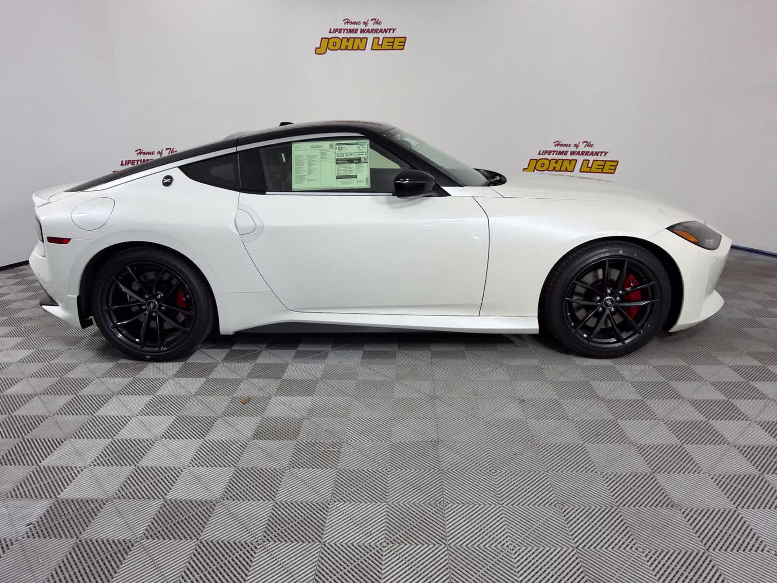 2026 Pearl White Tricoat/Super Black Nissan Z Performance RWD Sedan
