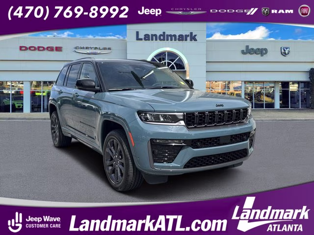 2026 Steel Blue Jeep Grand Cherokee Limited Reserve 4X4 SUV
