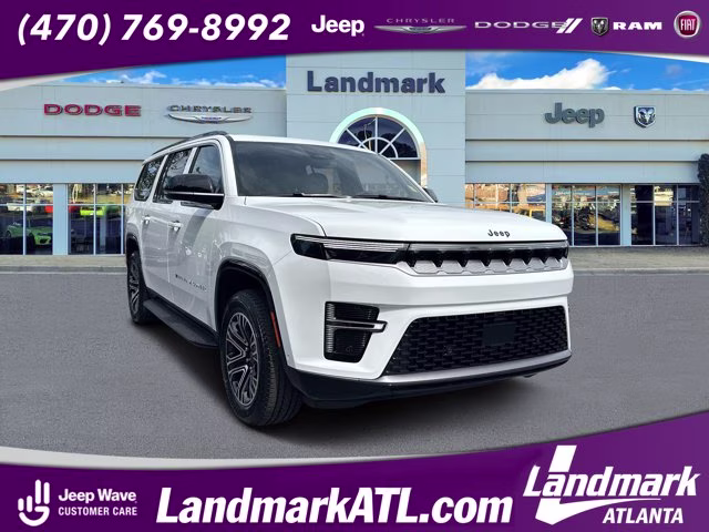 2026 Bright White Clearcoat Jeep Grand Wagoneer 4x2 L RWD SUV