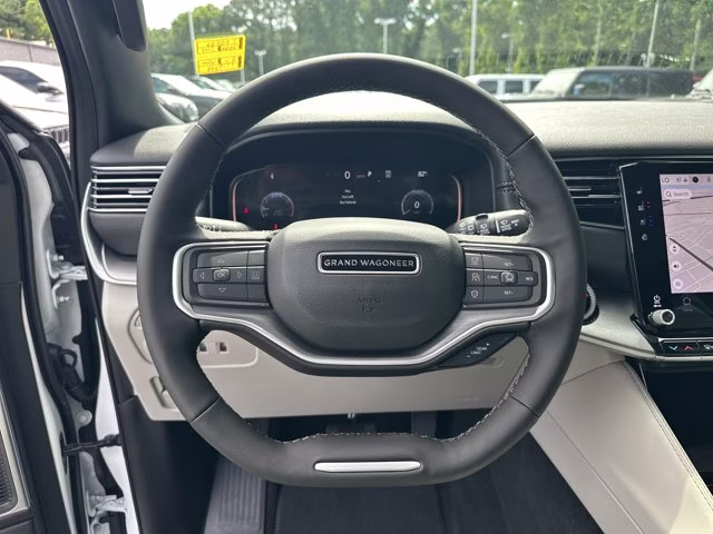 2026 Bright White Clearcoat Jeep Grand Wagoneer 4x2 L RWD SUV