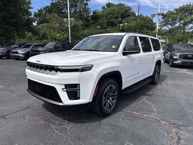 2026 Bright White Clearcoat Jeep Grand Wagoneer 4x2 L RWD SUV
