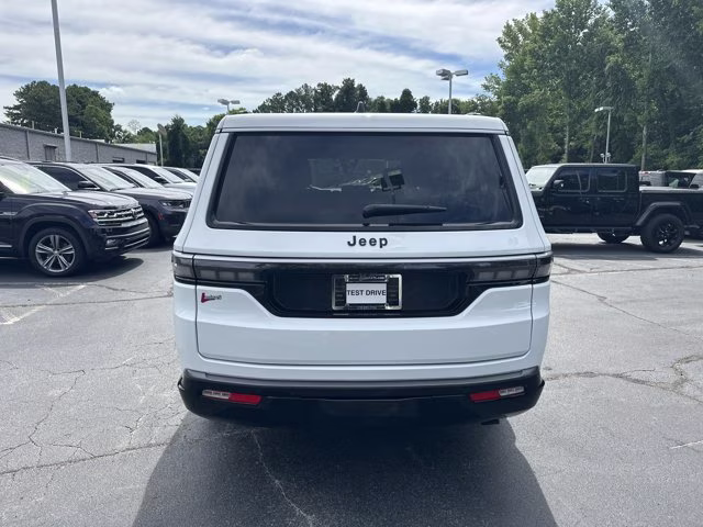 2026 Bright White Clearcoat Jeep Grand Wagoneer 4x2 L RWD SUV