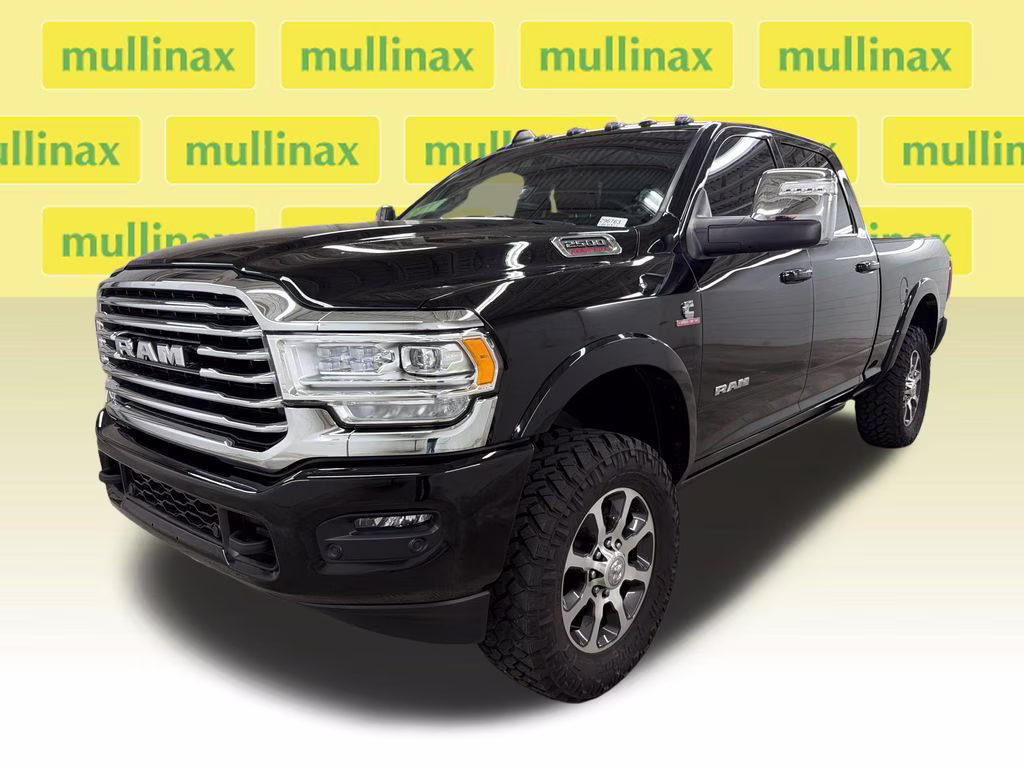 2024 Diamond Black Crystal Pearlcoat Ram 2500 Longhorn 4X4 Truck