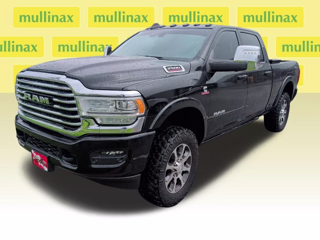 2024 Diamond Black Crystal Pearlcoat Ram 2500 Longhorn 4X4 Truck