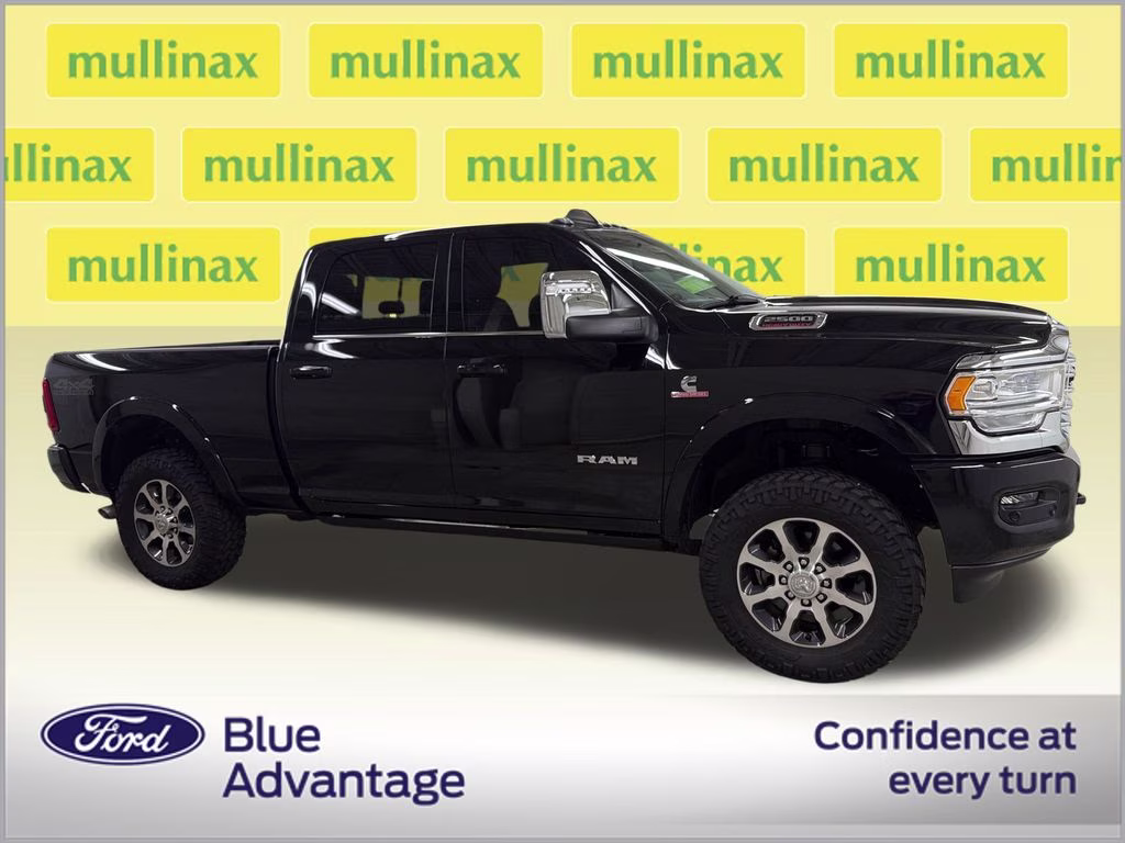 2024 Diamond Black Crystal Pearlcoat Ram 2500 Longhorn 4X4 Truck