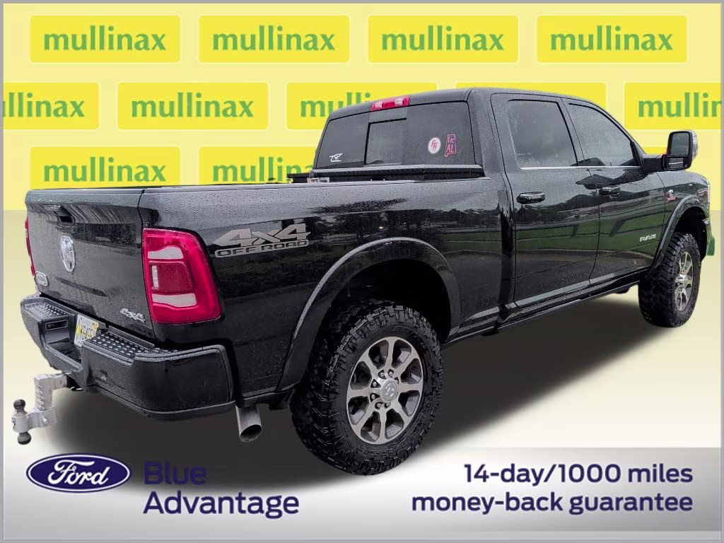2024 Diamond Black Crystal Pearlcoat Ram 2500 Longhorn 4X4 Truck
