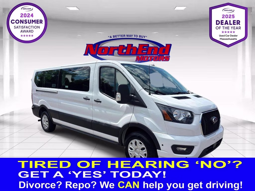 2024 Oxford White Ford Transit-350 XLT RWD Crossover