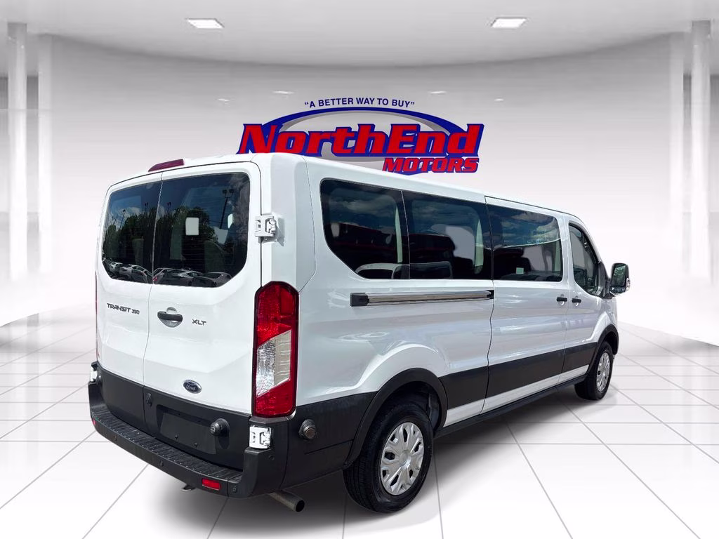 2024 Oxford White Ford Transit-350 XLT RWD Crossover