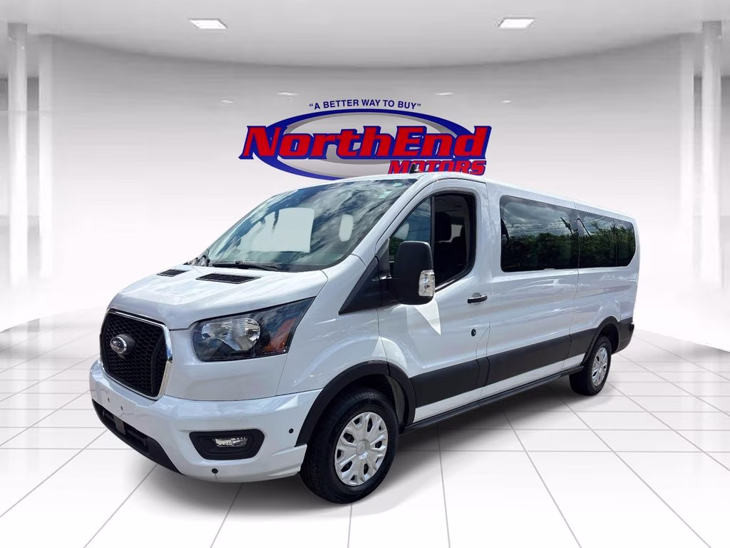 2024 Oxford White Ford Transit-350 XLT RWD Crossover
