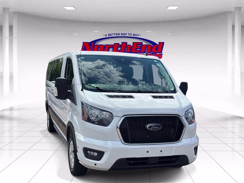 2024 Oxford White Ford Transit-350 XLT RWD Crossover