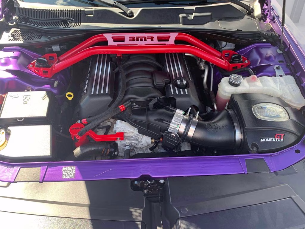 2019 Plum Crazy Pearlcoat Dodge Challenger R/T Scat Pack Widebody RWD Coupe