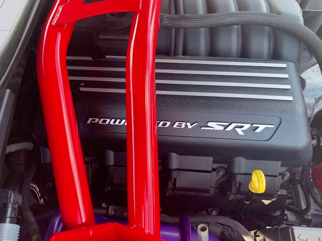 2019 Plum Crazy Pearlcoat Dodge Challenger R/T Scat Pack Widebody RWD Coupe