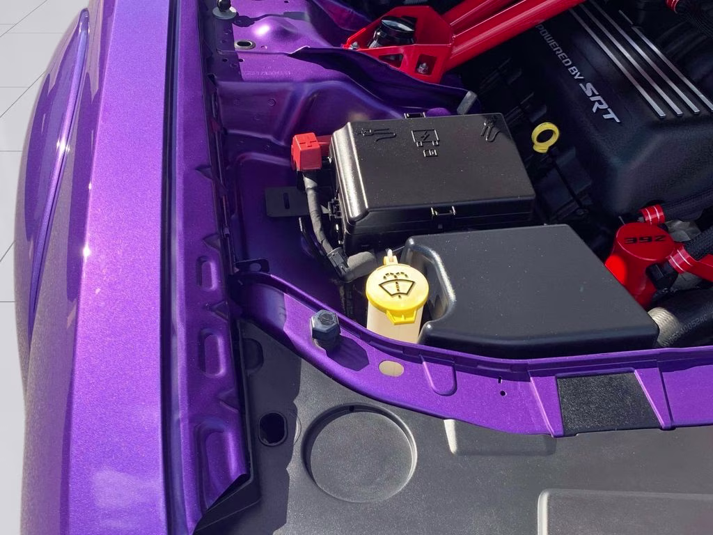 2019 Plum Crazy Pearlcoat Dodge Challenger R/T Scat Pack Widebody RWD Coupe