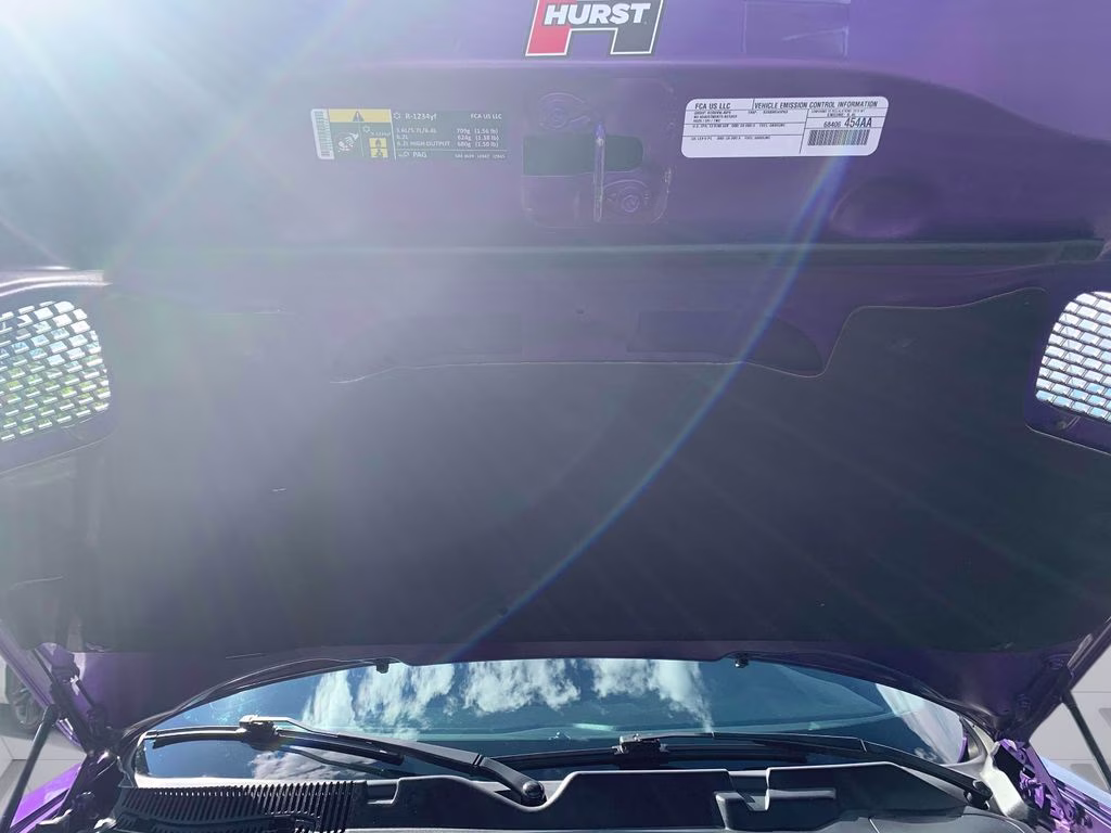 2019 Plum Crazy Pearlcoat Dodge Challenger R/T Scat Pack Widebody RWD Coupe