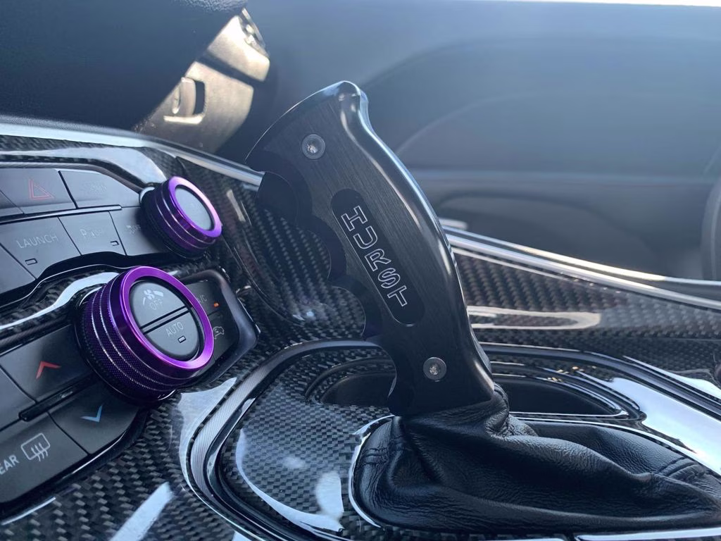 2019 Plum Crazy Pearlcoat Dodge Challenger R/T Scat Pack Widebody RWD Coupe