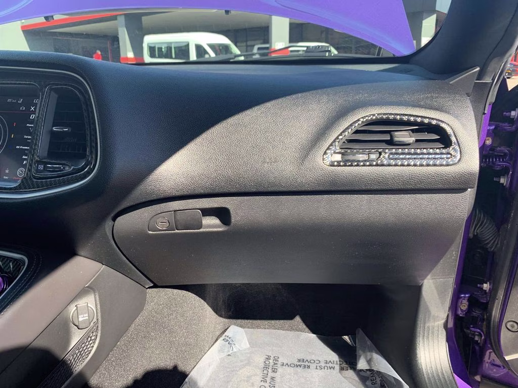 2019 Plum Crazy Pearlcoat Dodge Challenger R/T Scat Pack Widebody RWD Coupe