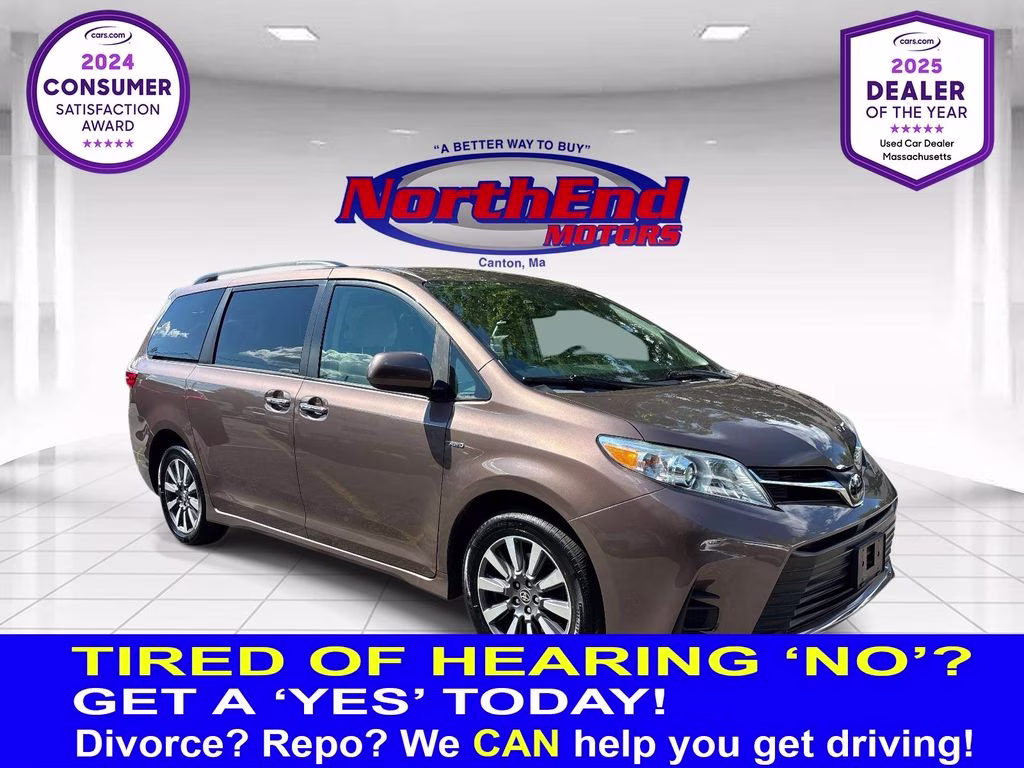 2020 Walnut Toyota Sienna LE AWD Van