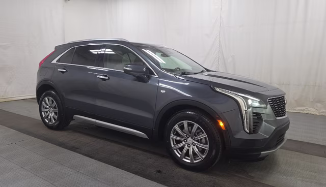 2021 Gray Cadillac XT4 Premium Luxury AWD SUV