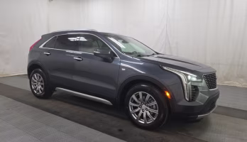 2021 Gray Cadillac XT4 Premium Luxury AWD SUV