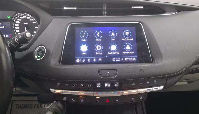 2021 Gray Cadillac XT4 Premium Luxury AWD SUV
