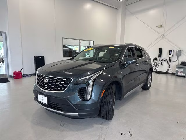 2021 Shadow Metallic Cadillac XT4 Premium Luxury AWD SUV