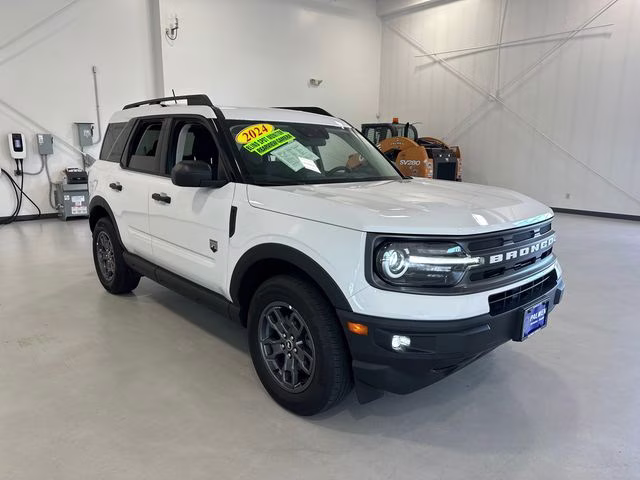 2024 Oxford White Ford Bronco Sport Big Bend 4X4 SUV