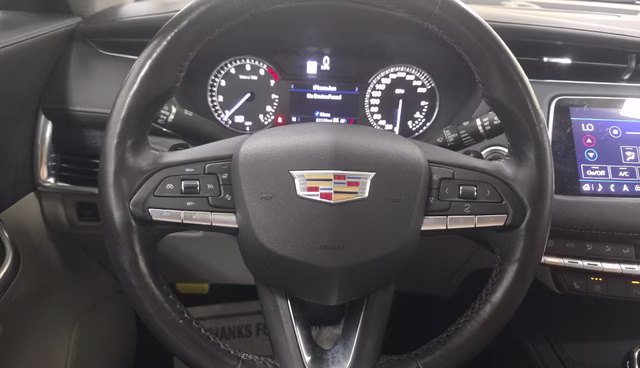 2021 Gray Cadillac XT4 Premium Luxury AWD SUV