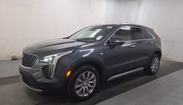 2021 Gray Cadillac XT4 Premium Luxury AWD SUV