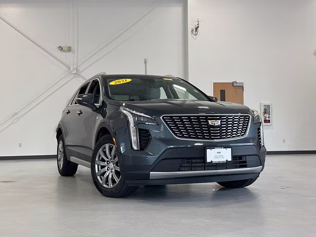 2021 Shadow Metallic Cadillac XT4 Premium Luxury AWD SUV