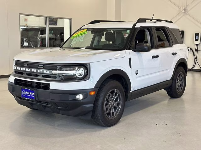 2024 Oxford White Ford Bronco Sport Big Bend 4X4 SUV