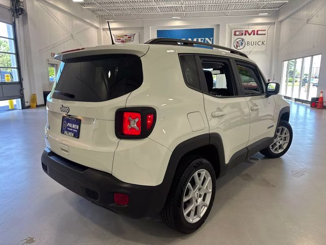 2023 Alpine White Clearcoat Jeep Renegade Latitude 4X4 SUV