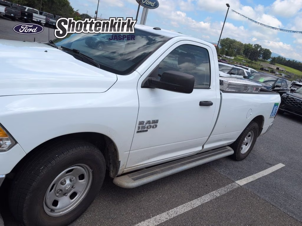 2023 Bright White Clearcoat Ram 1500 Classic Tradesman RWD Truck