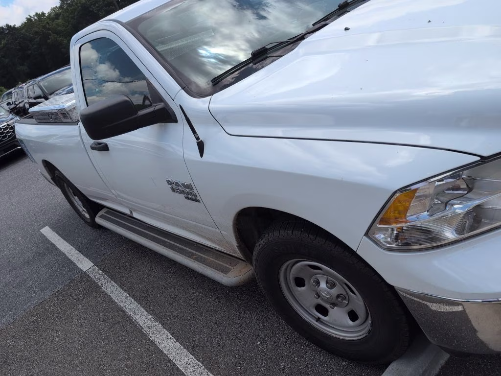 2023 Bright White Clearcoat Ram 1500 Classic Tradesman RWD Truck