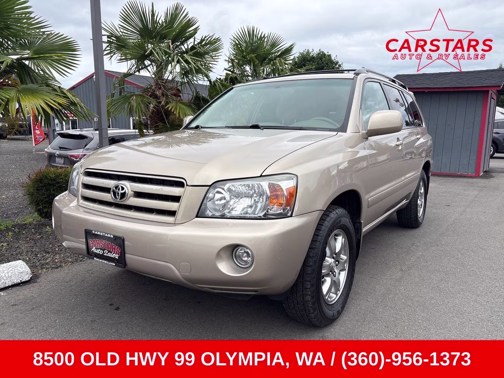 2007 Sonora Gold Pearl Toyota Highlander Base FWD SUV