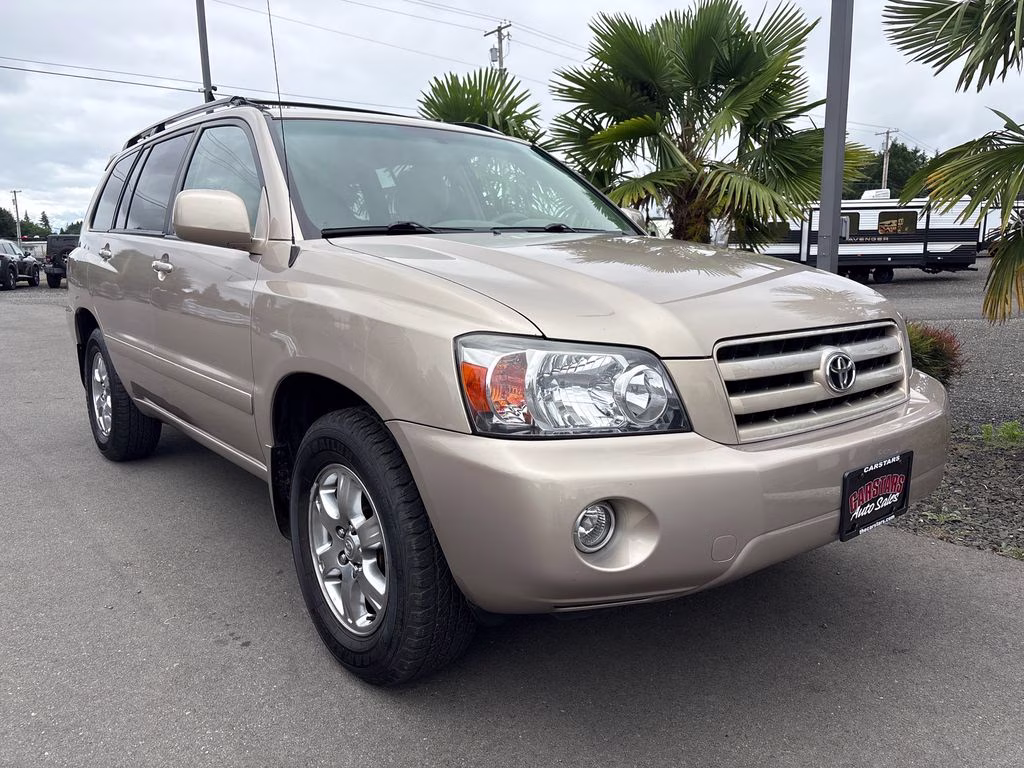 2007 Sonora Gold Pearl Toyota Highlander Base FWD SUV