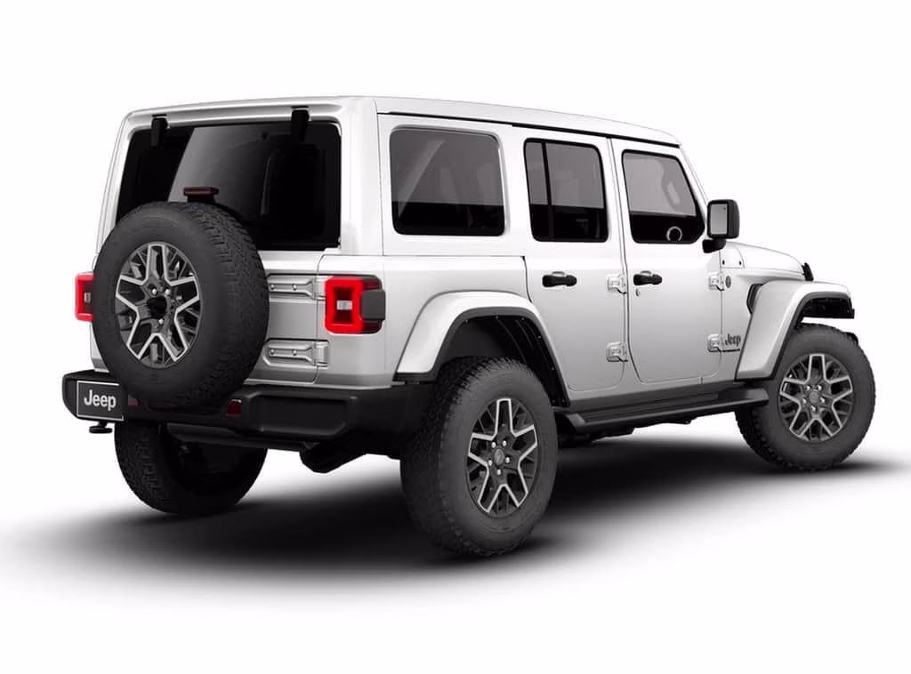 2026 Bright White Clear Coat Jeep Wrangler Wrangler 4-door Sahara 4-door