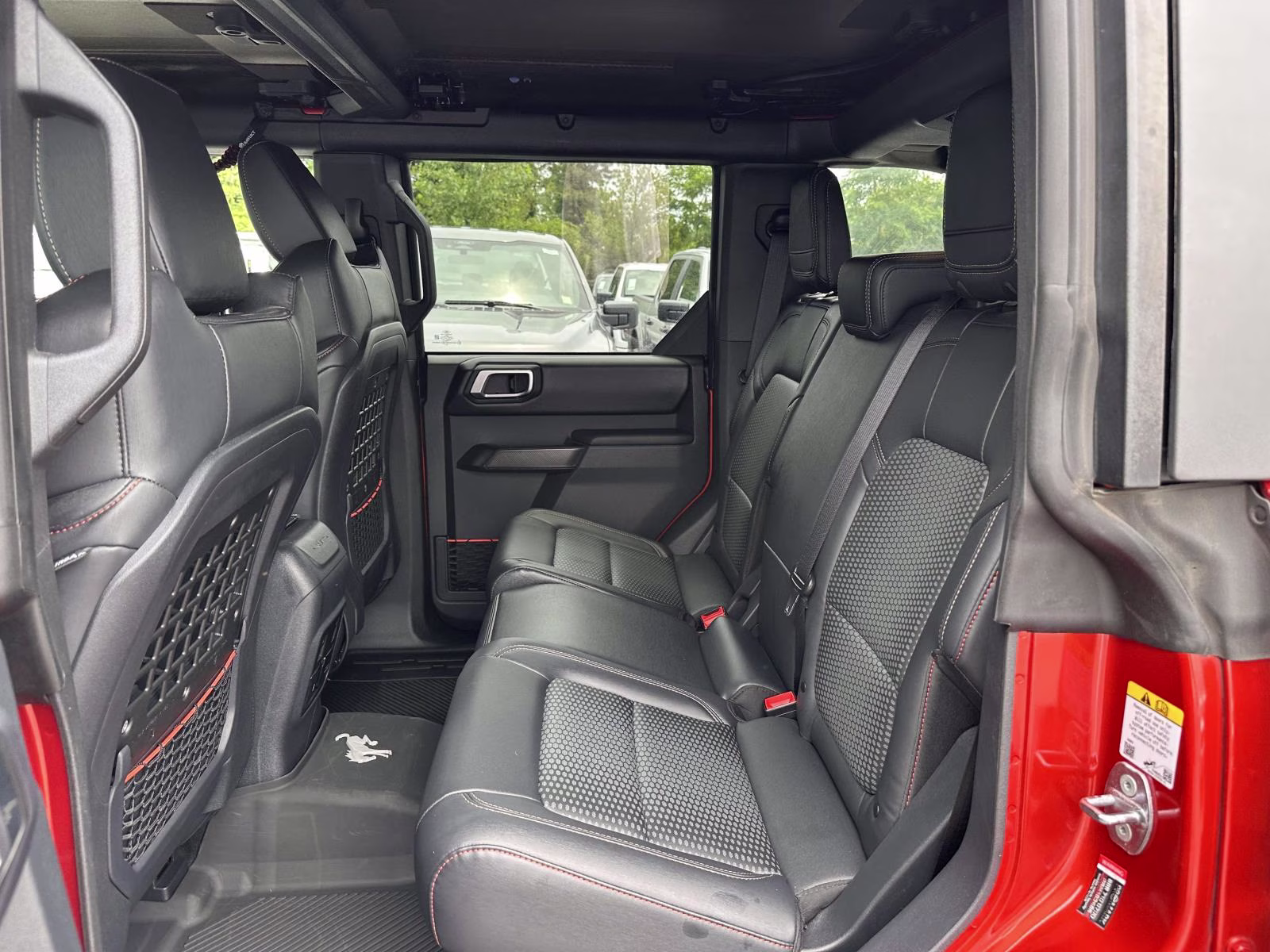 2023 Hot Pepper Red Metallic Tinted Clearcoat Ford Bronco Raptor 4 Door Advanced 4x4 4X4 SUV