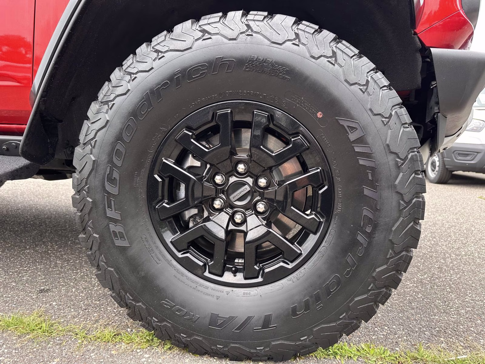 2023 Hot Pepper Red Metallic Tinted Clearcoat Ford Bronco Raptor 4 Door Advanced 4x4 4X4 SUV