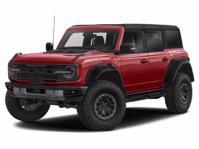 2023 Red Ford Bronco Raptor 4X4 SUV