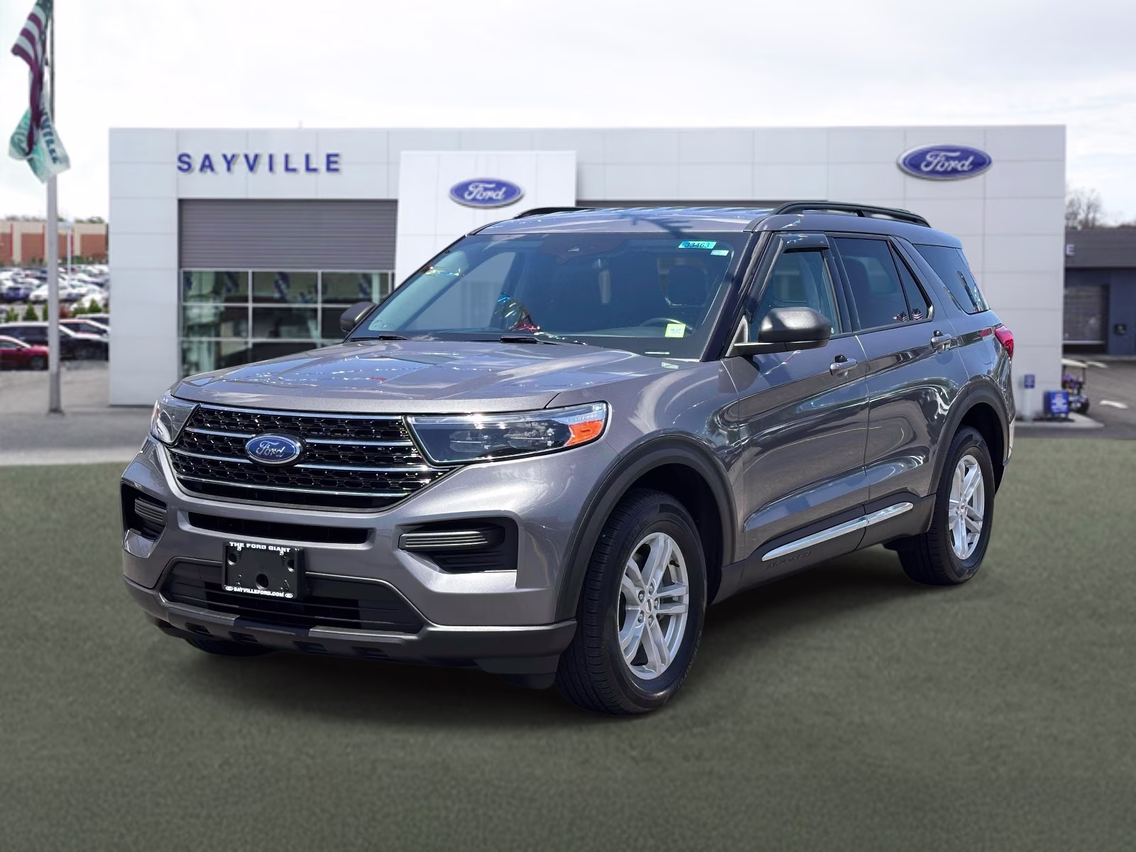 2021 Carbonized Gray Metallic Ford Explorer XLT 4WD 4X4 SUV