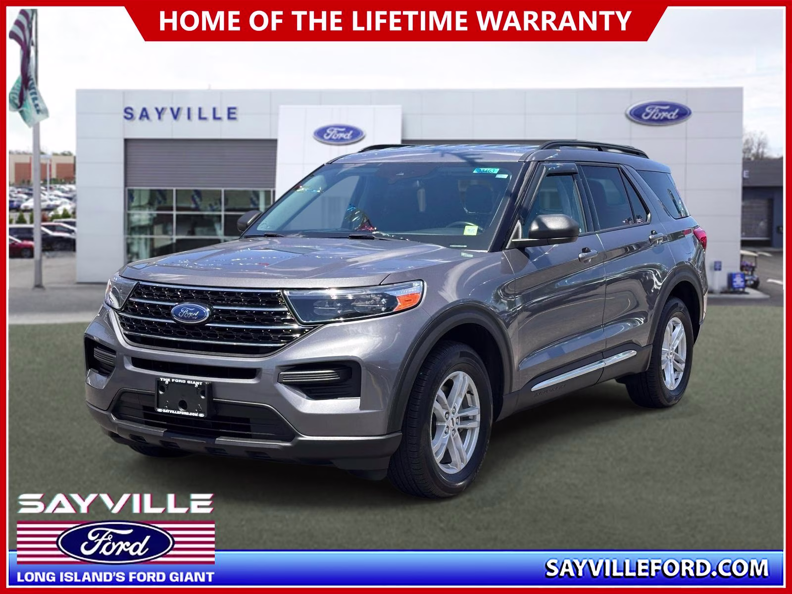 2021 Carbonized Gray Metallic Ford Explorer XLT 4WD 4X4 SUV