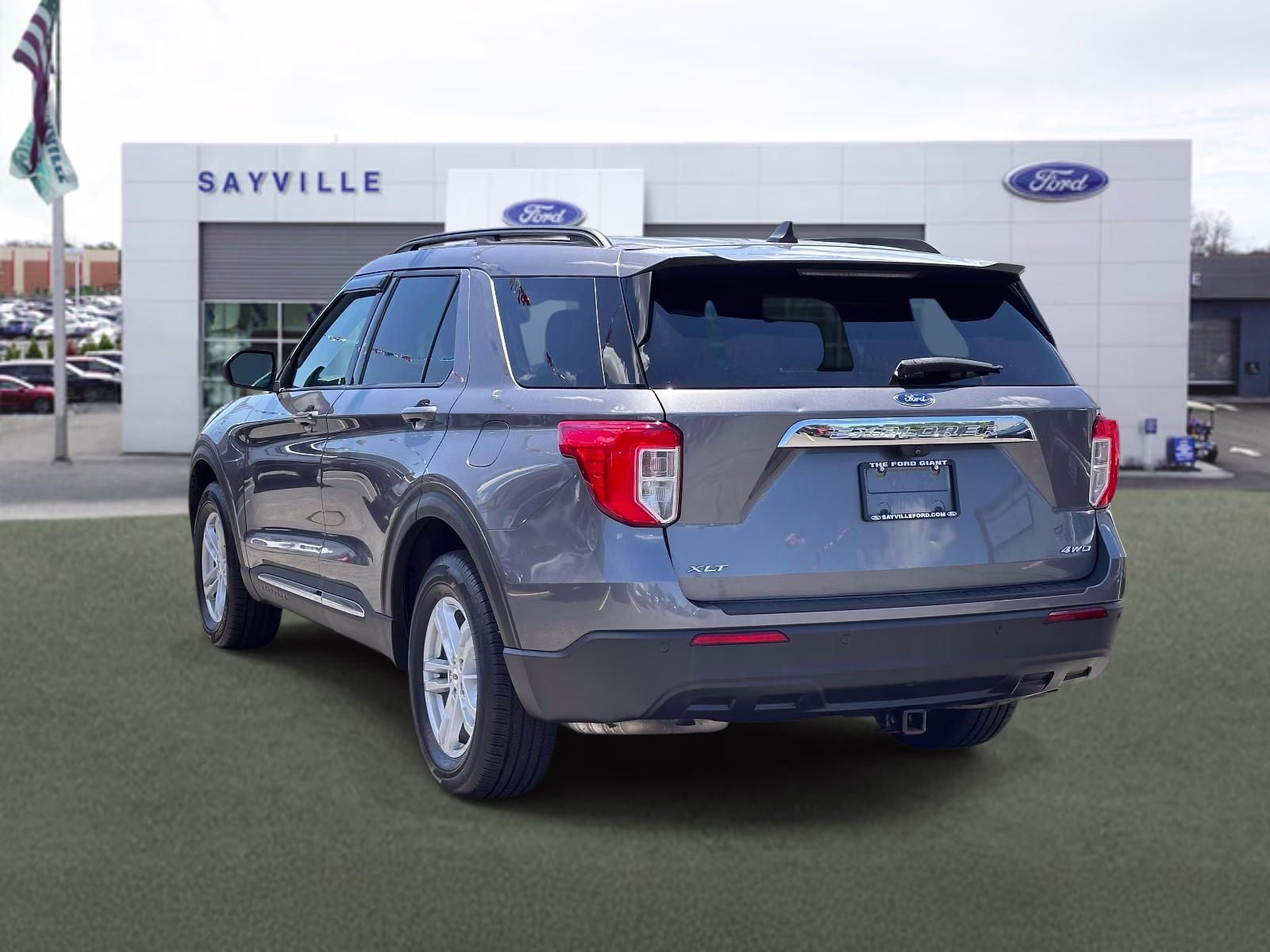 2021 Carbonized Gray Metallic Ford Explorer XLT 4WD 4X4 SUV