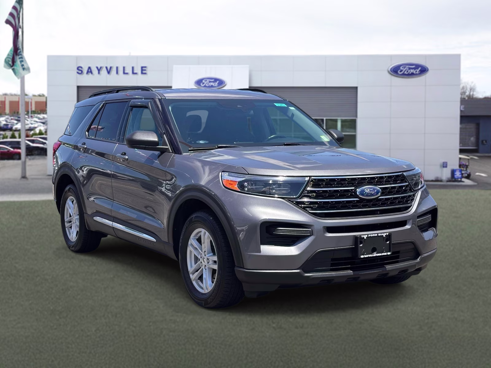2021 Carbonized Gray Metallic Ford Explorer XLT 4WD 4X4 SUV