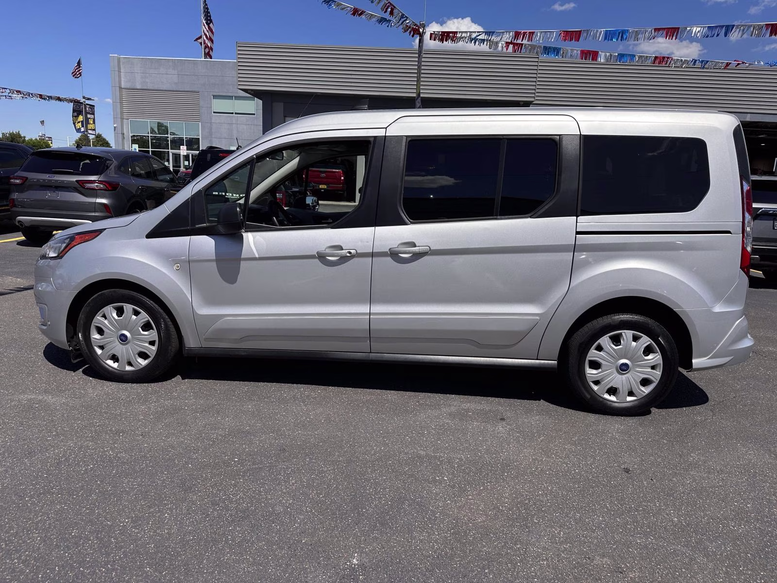 2022 Silver Ford Transit Connect Wagon XLT LWB w/Rear Liftgate FWD Van