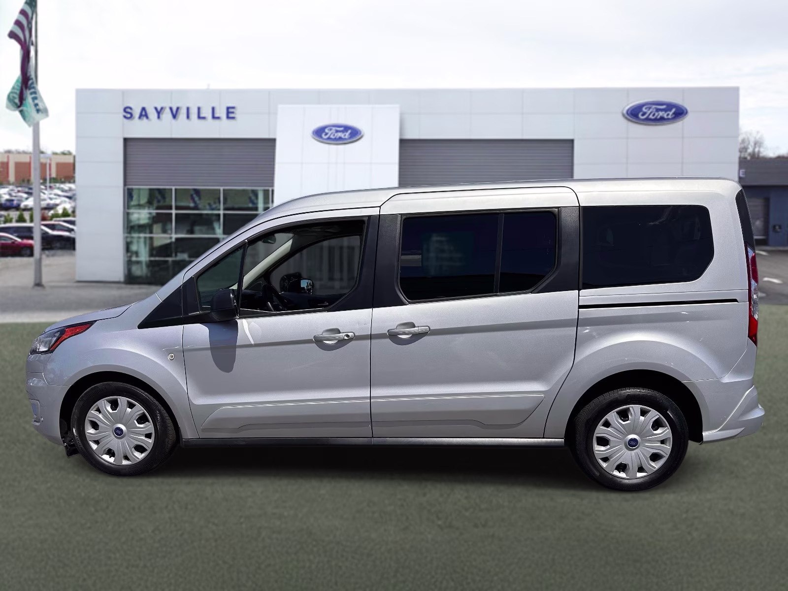 2022 Silver Ford Transit Connect Wagon XLT LWB w/Rear Liftgate FWD Van