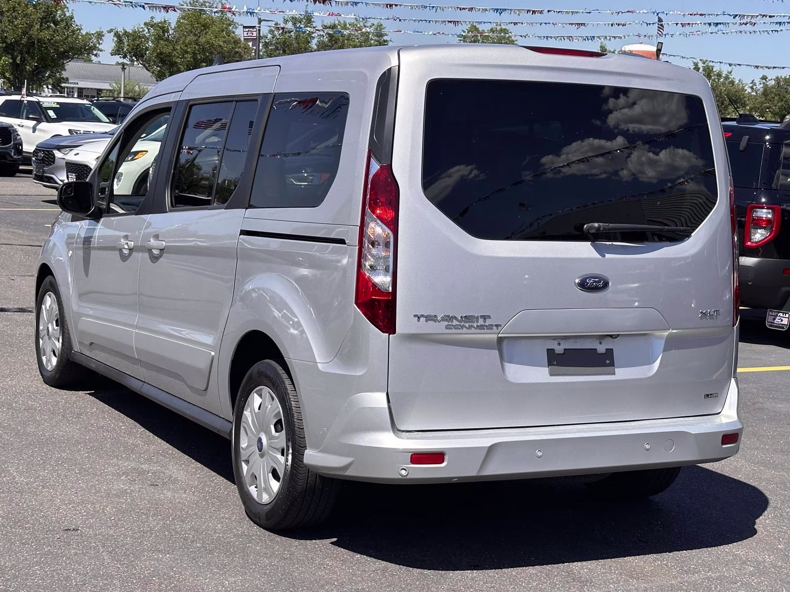 2022 Silver Ford Transit Connect Wagon XLT LWB w/Rear Liftgate FWD Van