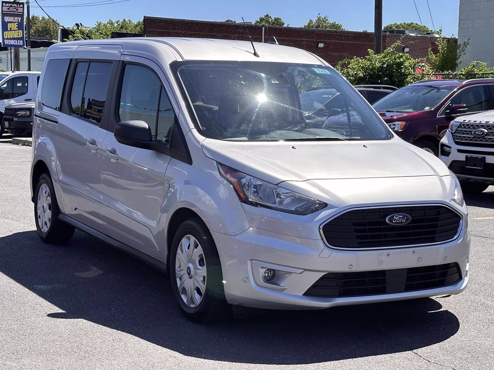 2022 Silver Ford Transit Connect Wagon XLT LWB w/Rear Liftgate FWD Van